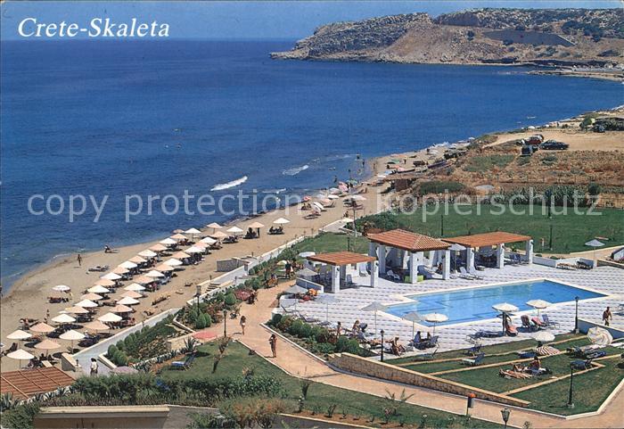 Crete Kreta Skaleta Fliegeraufnahme