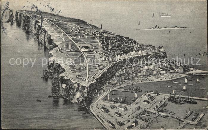 Helgoland aus der Vogelperspektive