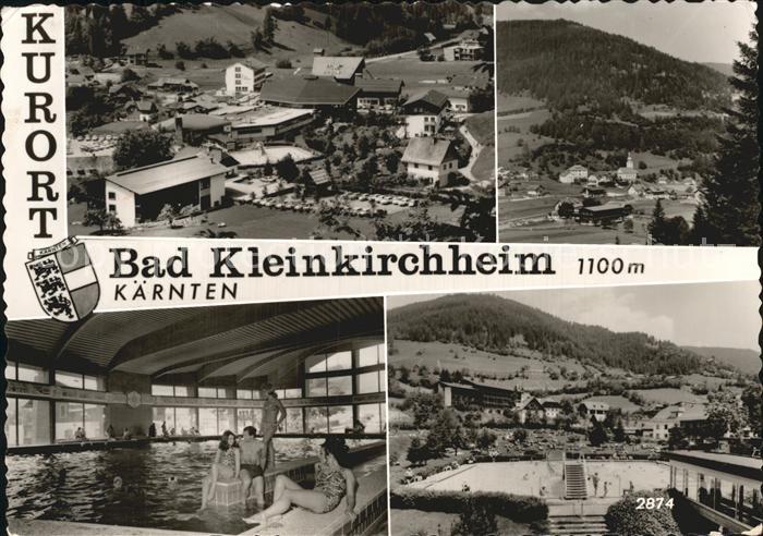 Bad Kleinkirchheim Kaernten Teilansichten Kurort Schwimmbad Hallenbad