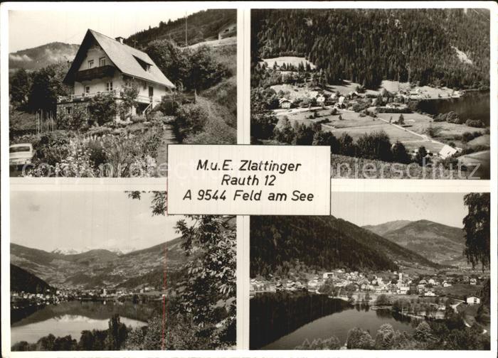 Feld See Haus Zlattinger Panorama