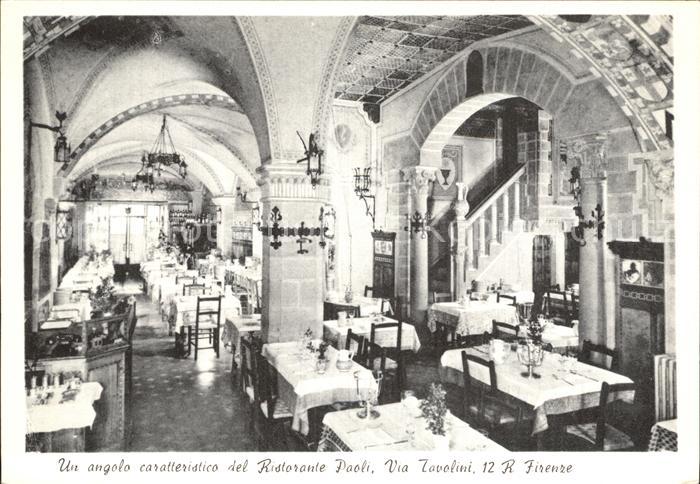 Firenze Florenz Ristorante Paoli