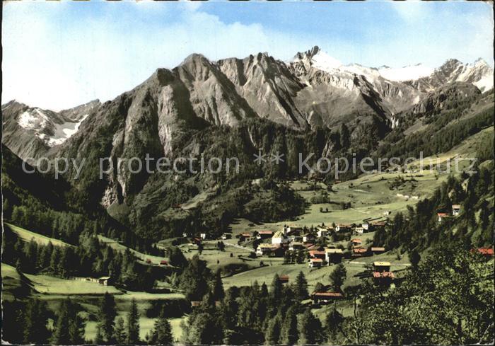 Praegraten Grossvenediger mit Roethspitze Quirl und Malhamspitze Venedigergruppe