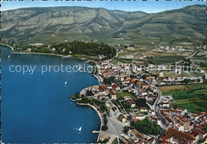 Garda Lago di Garda Fliegeraufnahme