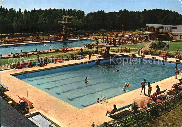 Burgos Piscinas Municipales vista parcial Schwimmbad