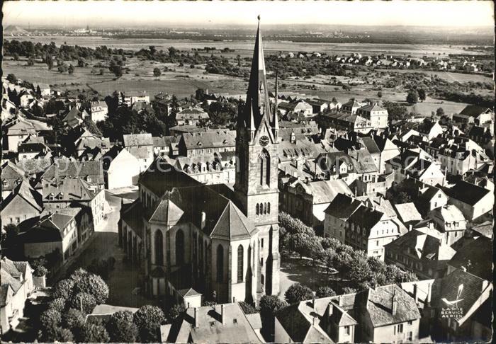 Cernay Elsass Vue generale et les Mines Eglise