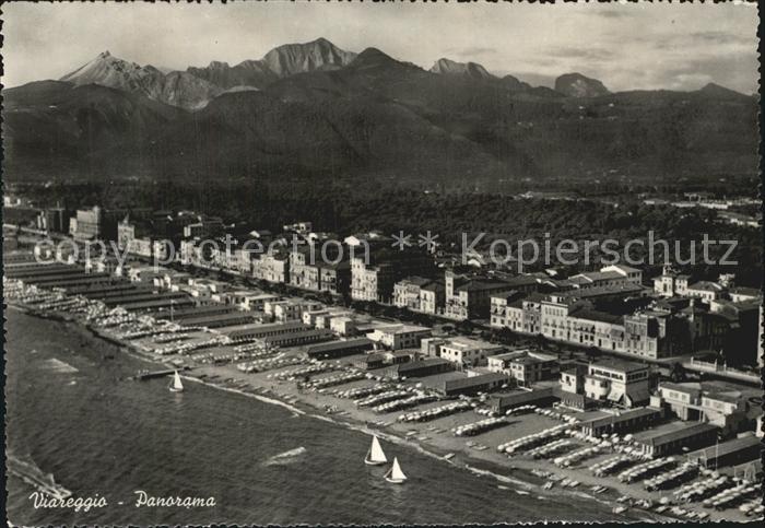 Viareggio Panorama veduta aerea