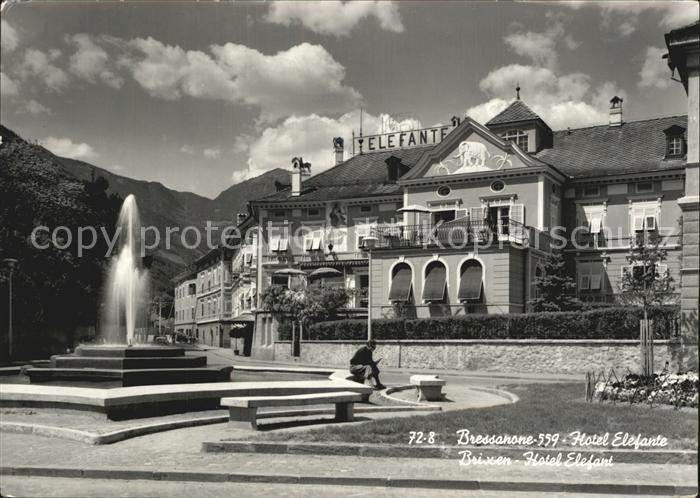 Bressanone Hotel Elefante Brunnen