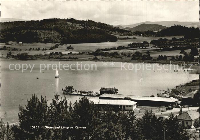 Sankt Georgen Laengsee Strandbad Laengsee