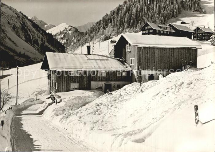 Mittelberg Kleinwalsertal Jugend Ferienheim der Stadt Frankfurt/M