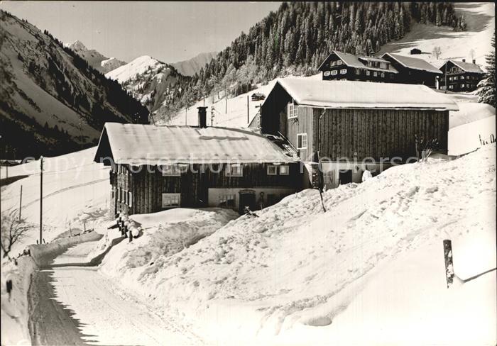 Mittelberg Kleinwalsertal Jugend Ferienheim der Stadt Frankfurt/Main Alte Muehle