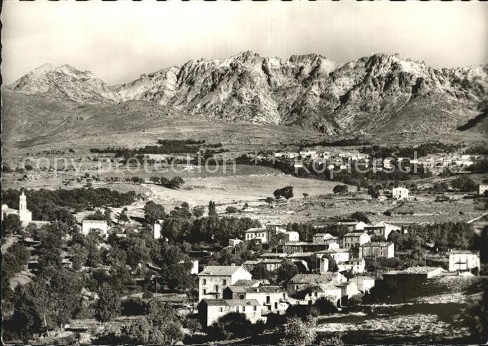 Calacuccia et le Monte Cinto