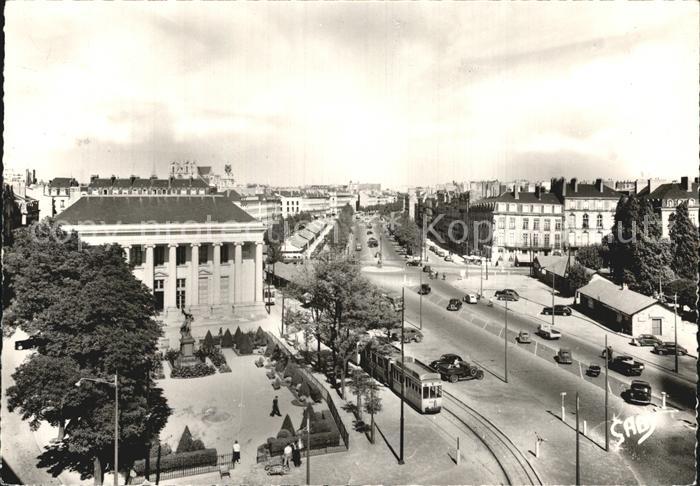Nantes Loire Atlantique La Bourse et le Cours Franklin Roosevel