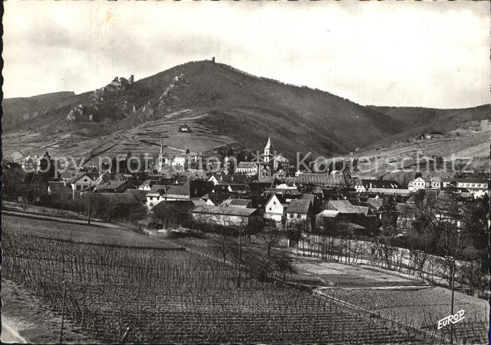 Ribeauville Haut Rhin Elsass Vue generale