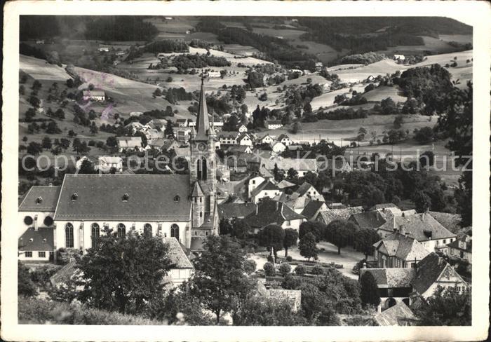 Lapoutroie Vue generale Eglise