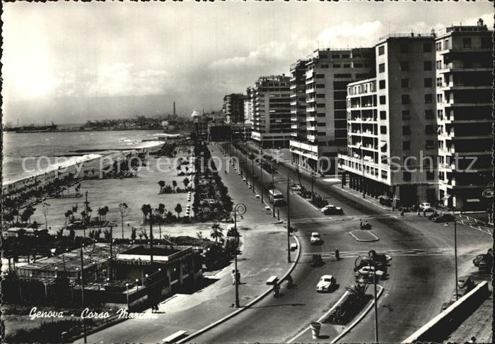 Genova Genua Liguria Corso Marconi