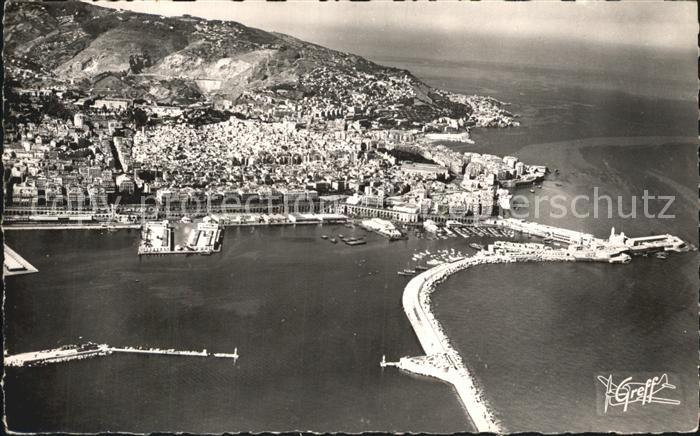 Alger Algerien Fliegeraufnahme Amiraute Port Notre-Dame Saint-Eugene