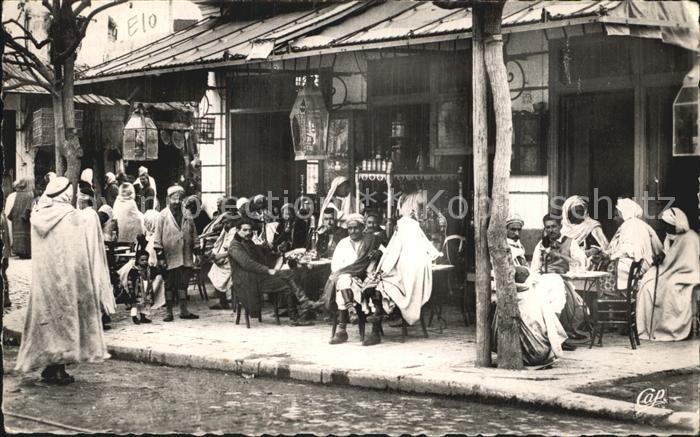 Alger Algerien Cafe Arabe