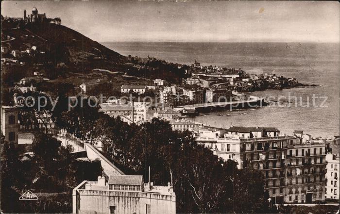 Alger Algerien Vue Bab-El-Ouelet Notre Dame