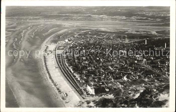 Le Touquet-Paris-Plage Prise Fliegeraufnahme