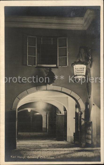 Grinzing Wien Karl Hengl