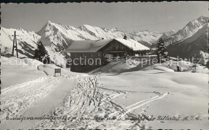 Mayrhofen Zillertal Gschösswandhütte