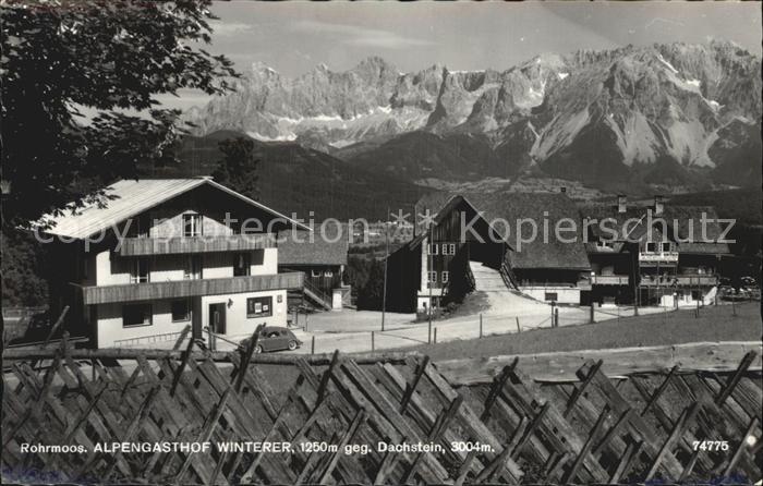 Rohrmoos Schladming Alpengasthof Winterer Dachstein