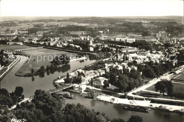 Sedan Ardennes Fliegeraufnahme