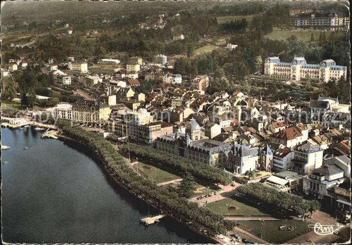 Evian-les-Bains Haute Savoie Fliegeraufnahme