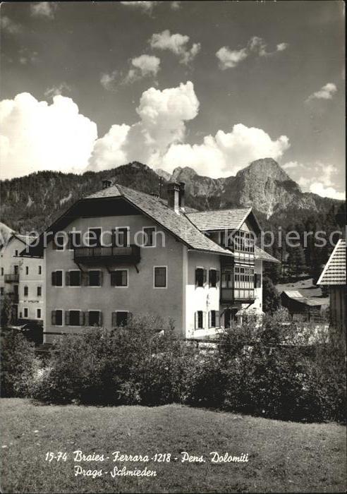Braies Prags Pension Dolomiti Prags-Schmieden