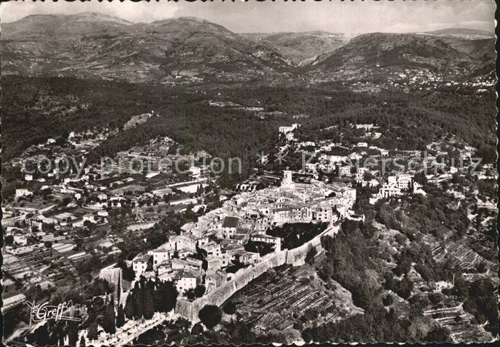 Saint-Paul-de-Vence Fliegeraufnahme