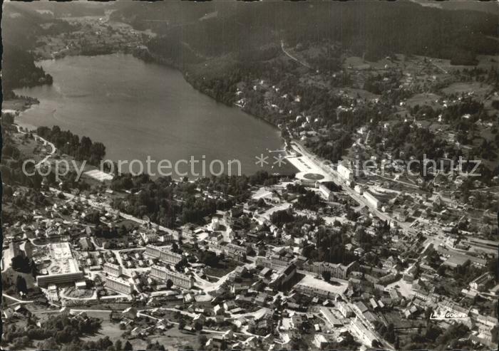 Gerardmer Vosges Fliegeraufnahme