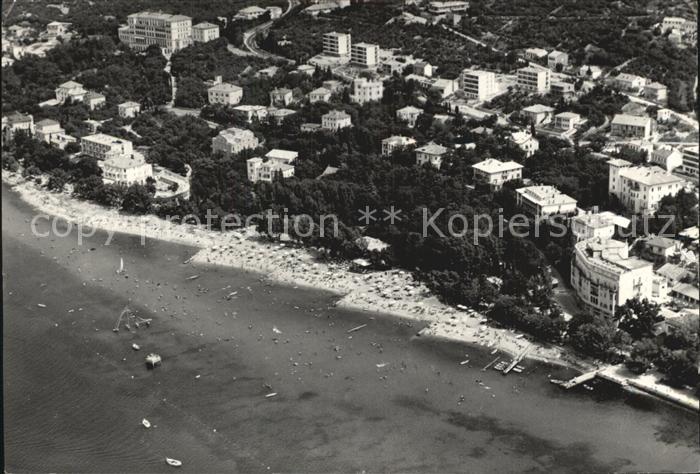 Crikvenica Kroatien Fliegeraufnahme