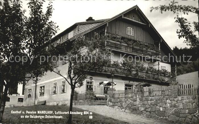 Annaberg Niederoesterreich Gasthof Mandlhof