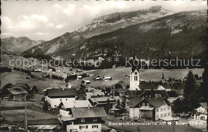 Riezlern Kleinwalsertal Vorarlberg Teilansicht