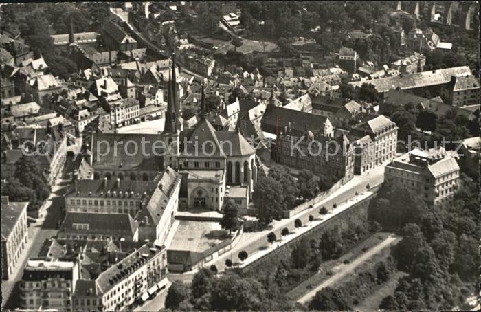 Luxemburg Luxembourg Fliegeraufnahme