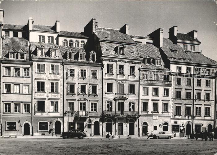 Warszawa Rynek Starego Miasta strona Barssa