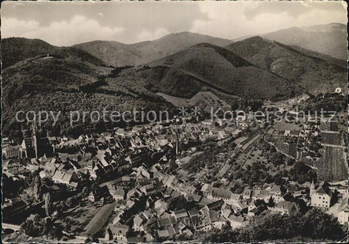 Thann Haut Rhin Elsass Fliegeraufnahme