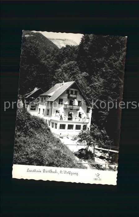 St Wolfgang Wolfgangsee Landhaus Diethbach