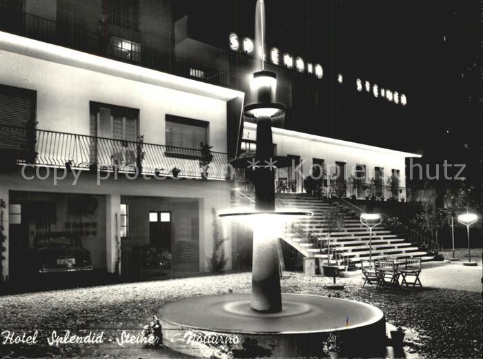 Cattolica Rimini Splendid Steiner Hotel bei Nacht