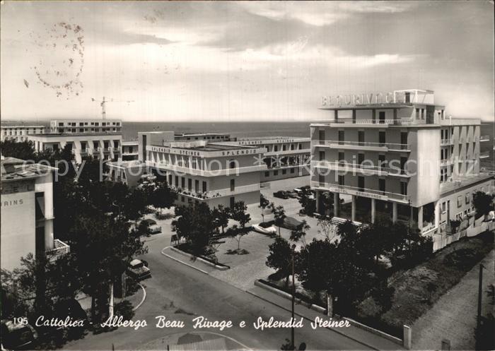 Cattolica Rimini Albergo Beau Rivage und Splendid Steiner Hotel