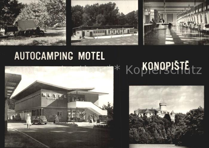 Konopiste Tschechien Autocamping Hotel
