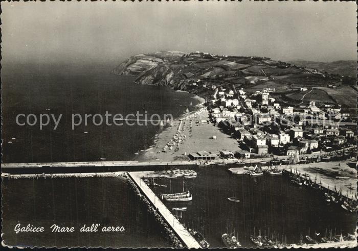 Gabicce Mare Fliegeraufnahme