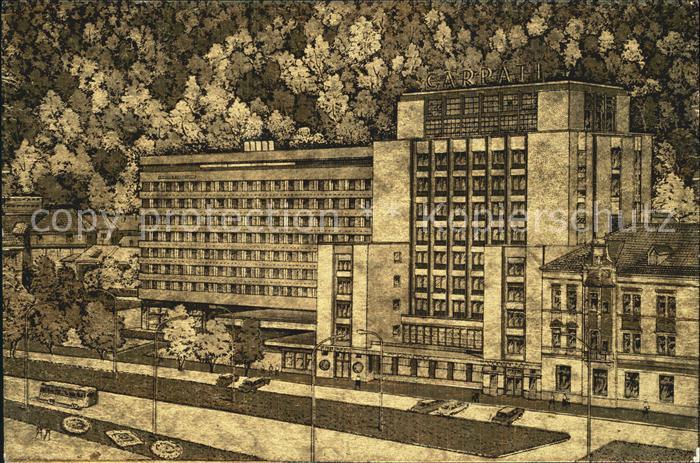 Brasso Brasov Kronstadt Hotel Carpati