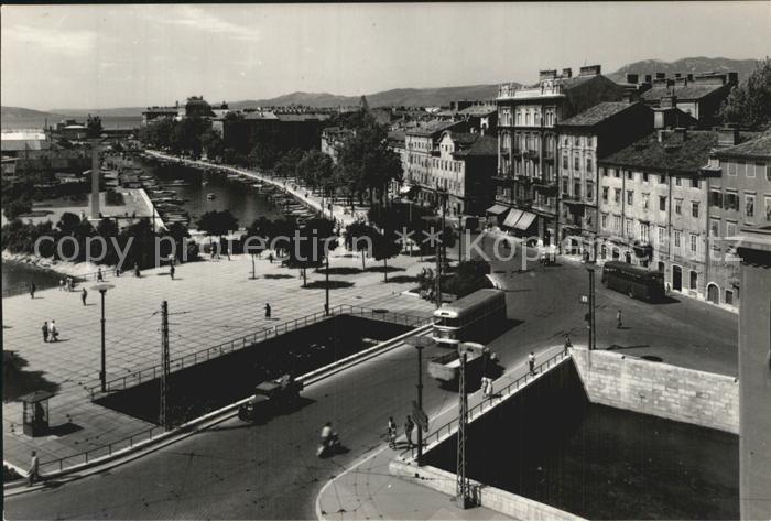 Rijeka Fiume Teilansicht