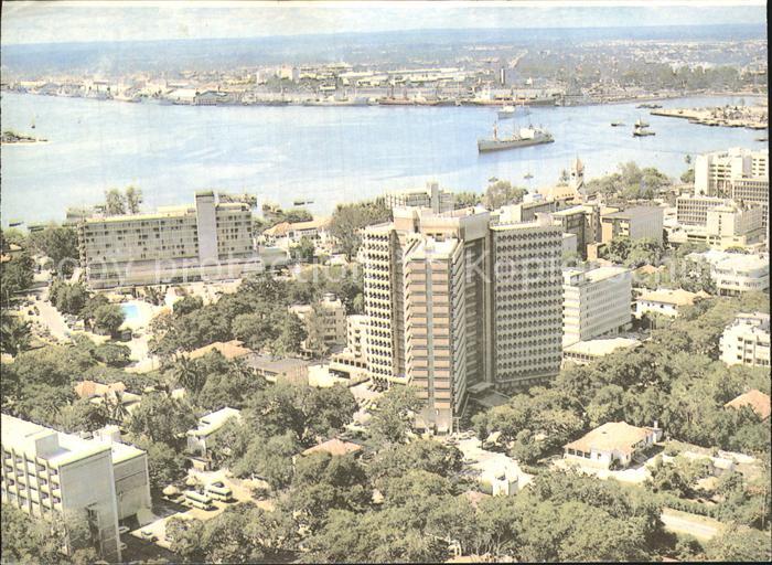 Tansania Fliegeraufnahme Salaam City