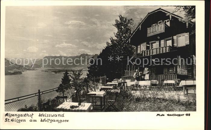 St Gilgen Salzkammergut Alpengasthof Weisswand