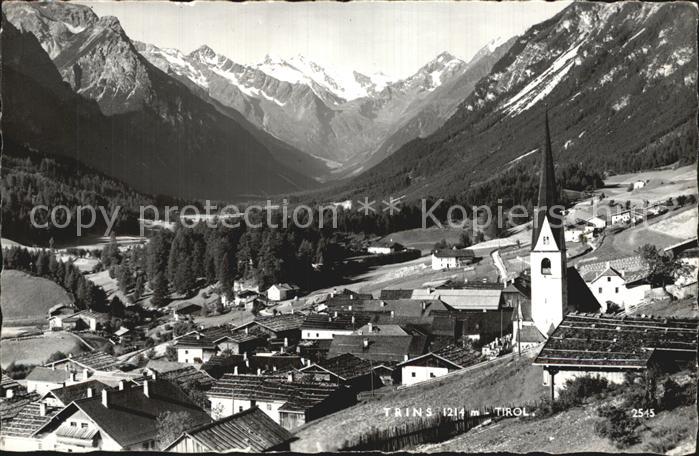Trins Innsbruck Ortsansicht Kirche
