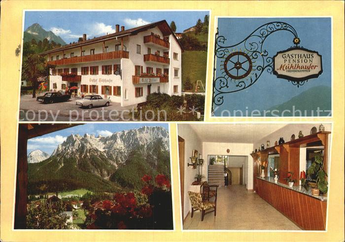 Mittenwald Karwendel Tirol Hotel Muehlhauser