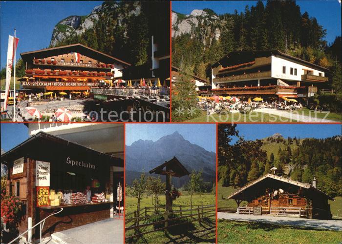 Hinterriss Tirol Alpengasthof und Alpencafe Eng Terrasse Speckalm Gr Ahornboden
