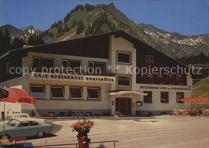 Baad Mittelberg Kleinwalsertal Cafe Restaurant Norishuette